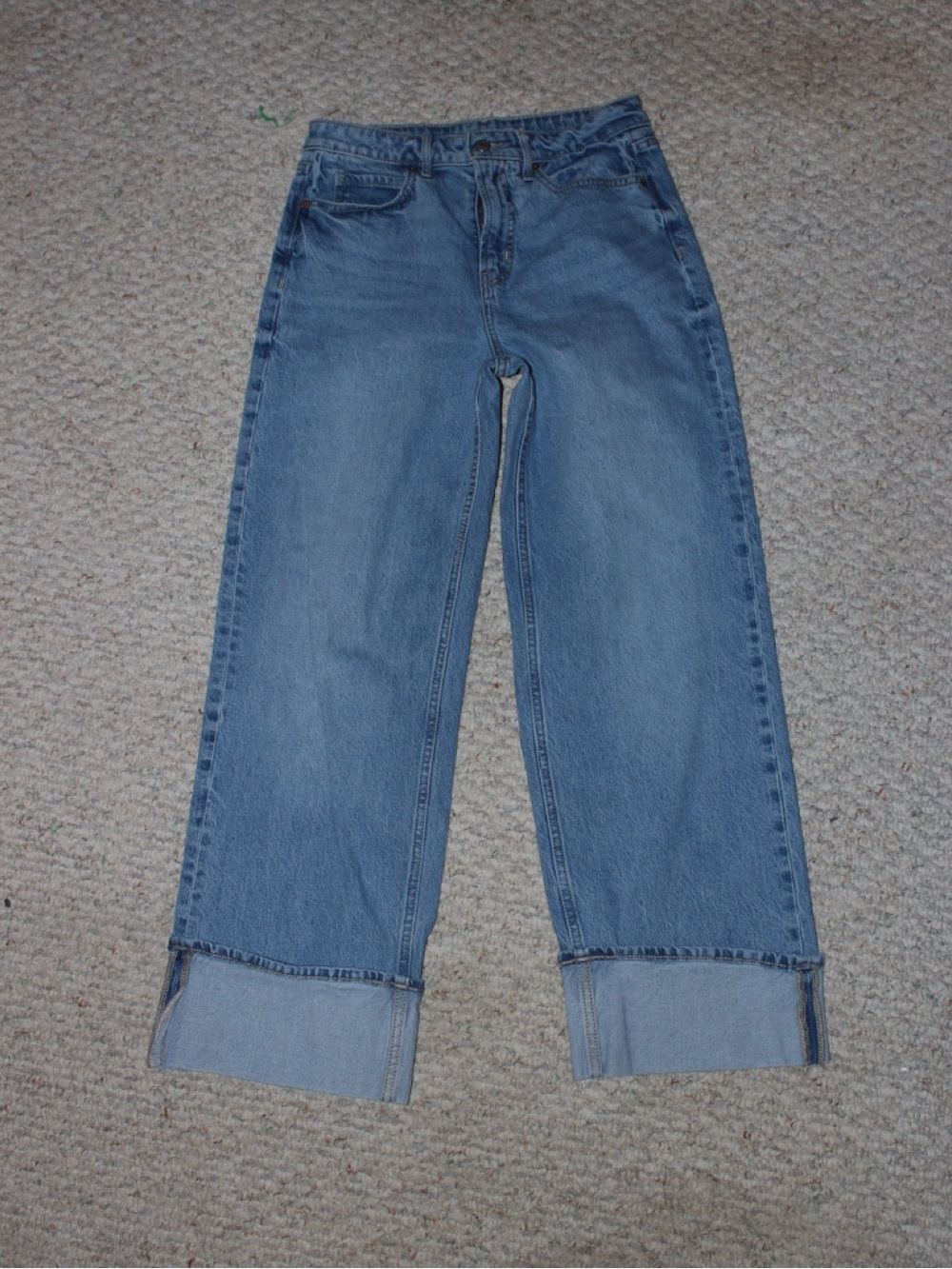 Old Navy extra high rise sky-hi wide leg jeans